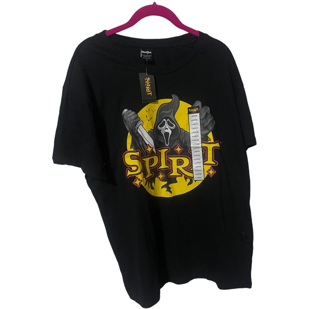 Spirit Halloween ghostface logo tee shirt 2022 - Picture 2 of 3